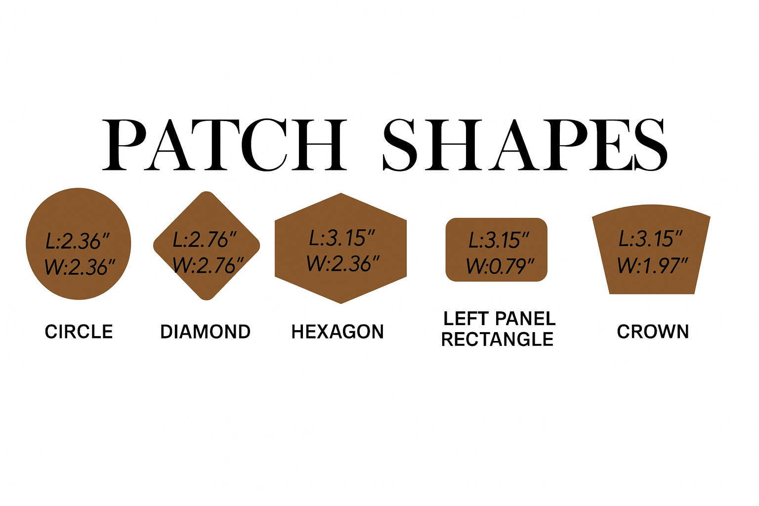 Custom Richardson 112 - Laser engraved leather patch