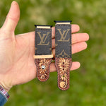 Cargar imagen en el visor de la galería, Floral LV Watch Band
