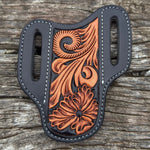 Cargar imagen en el visor de la galería, Custom Floral Knife Sheath
