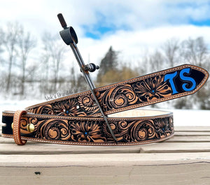 "Tornado" Floral Handmade Belt