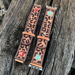 "Cheetah" Handmade Apple Watch Band