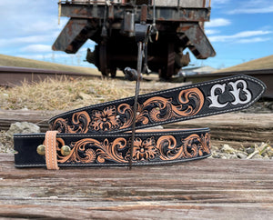 "Big Gambler" Floral Handmade Belt