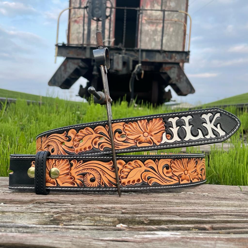 "Blossom" Floral Handmade Belt