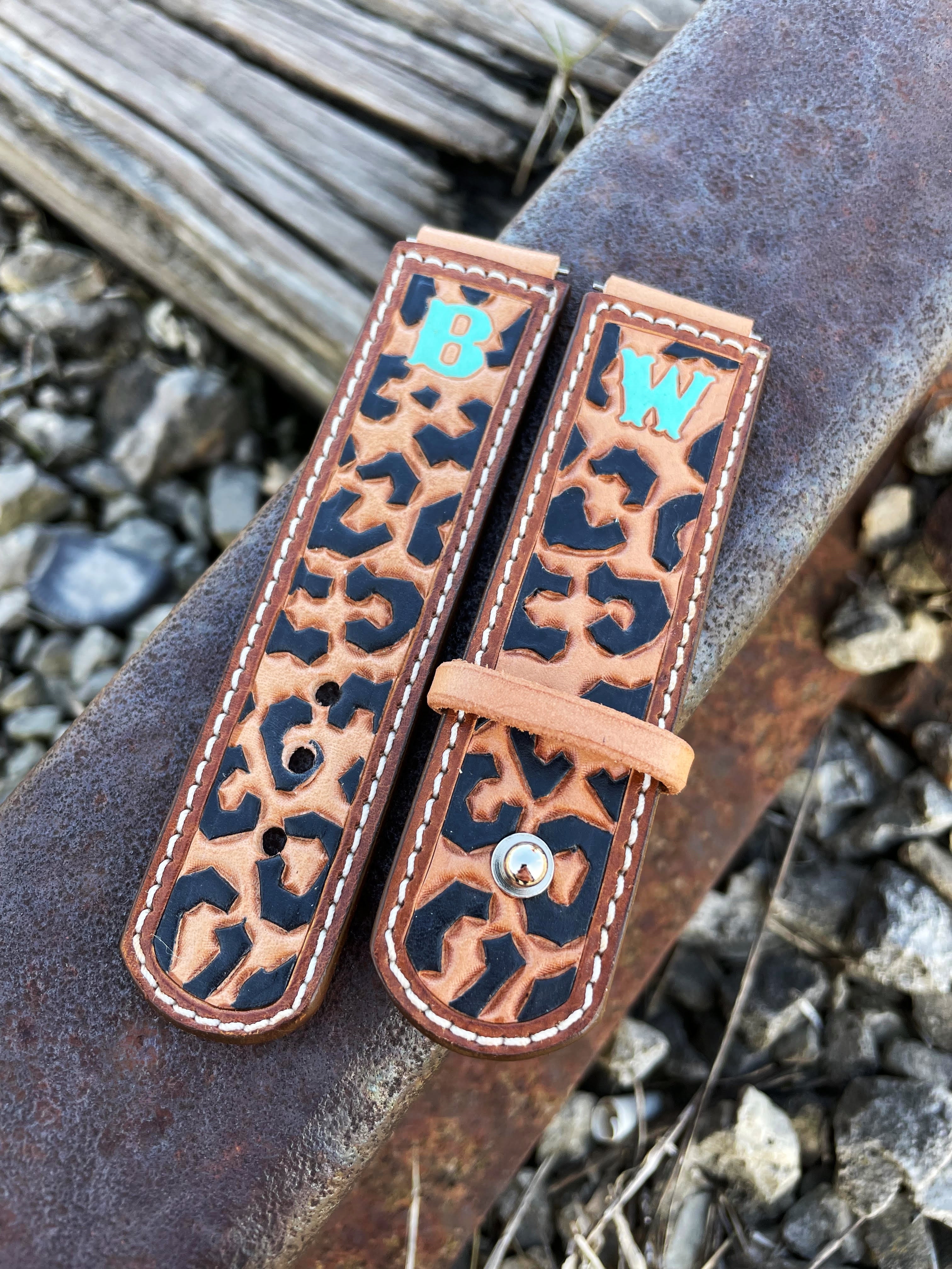 "Cheetah" Handmade Apple Watch Band