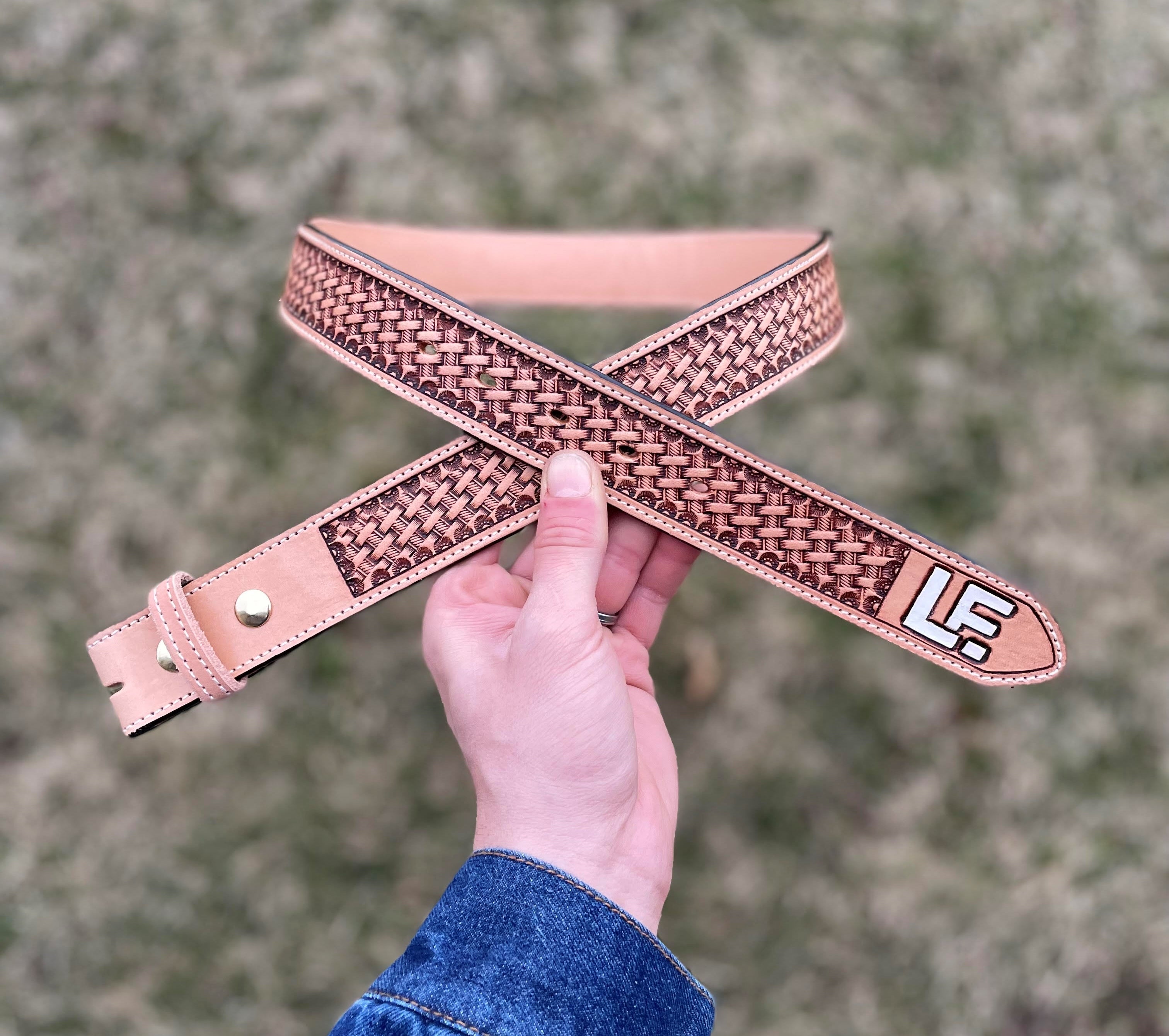 Classic Basket Weave Belt